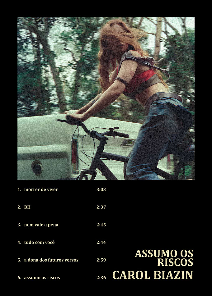 Carol Biazin Assumo os Riscos Album Cover