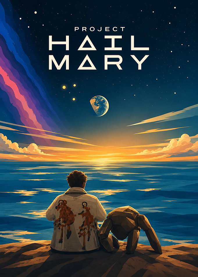 Project Hail Mary Space Art