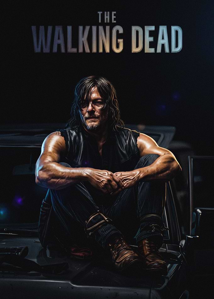 Daryl Dixon The Walking Dead Poster