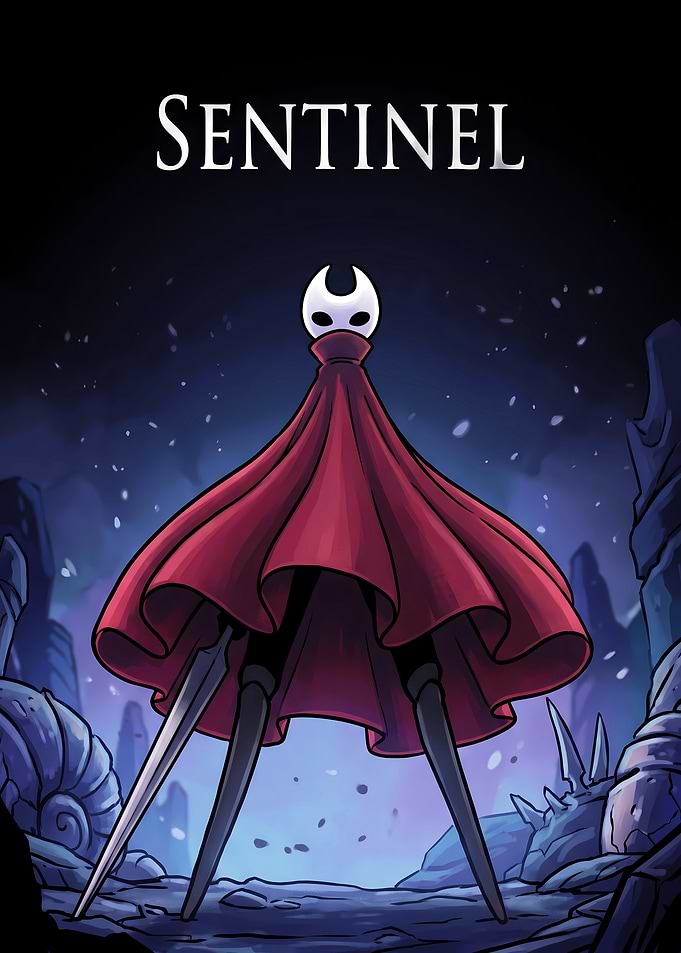 Hornet from Hollow Knight Sentinel Poster