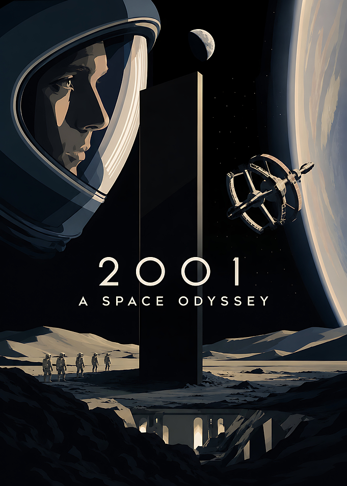 2001: A Space Odyssey Movie Poster