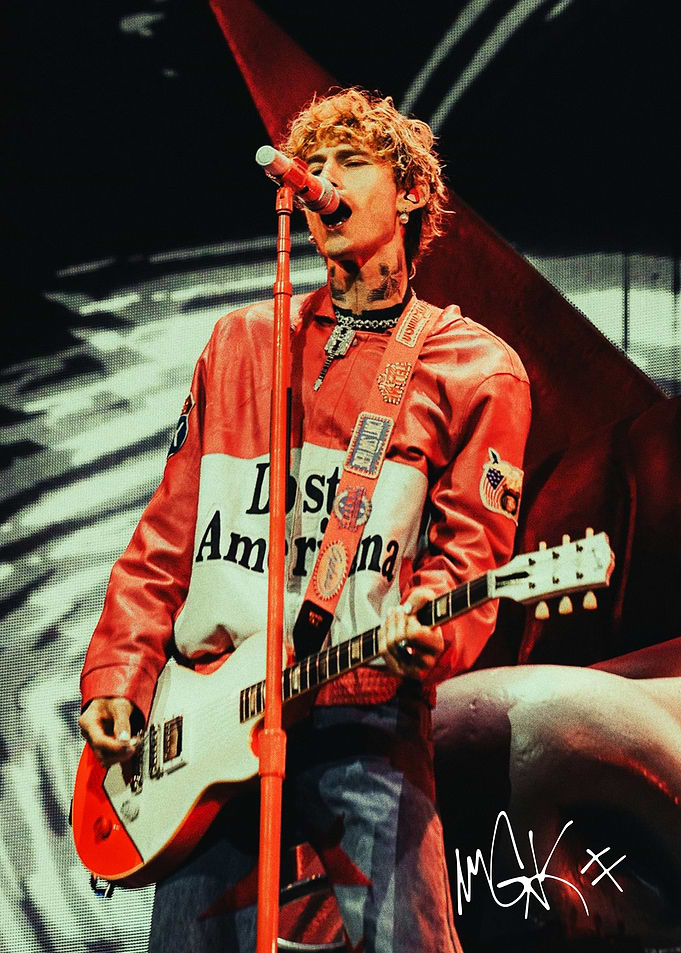 Machine Gun Kelly Performing Live