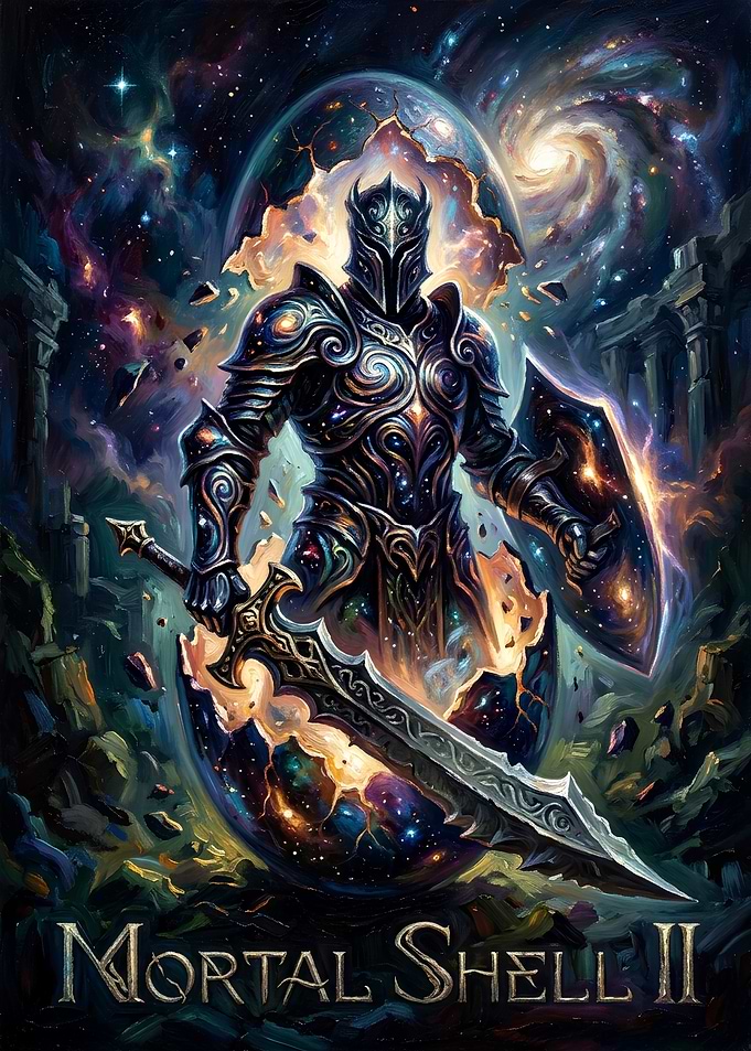 Mortal Shell II Cosmic Knight Poster