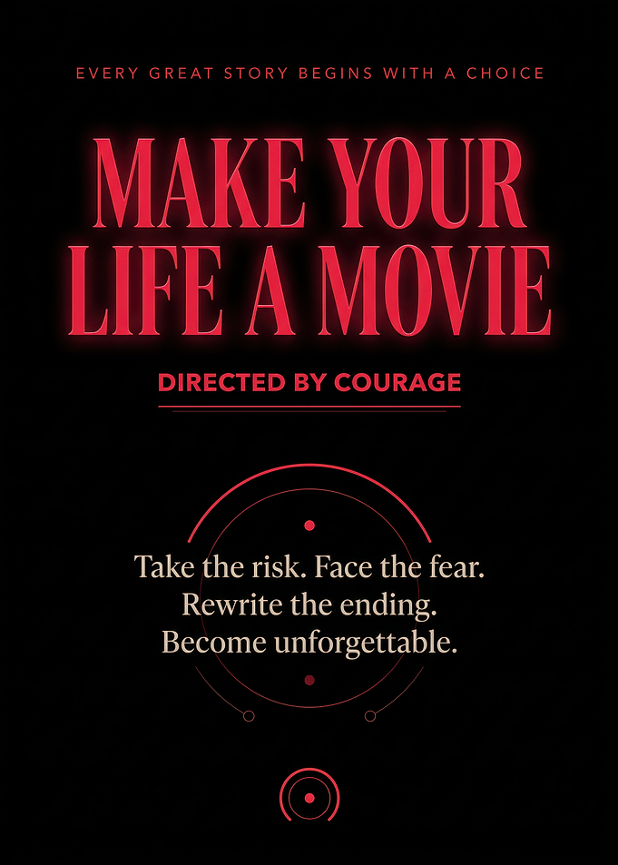 Make Your Life A Movie Poster