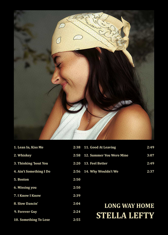 Stella Lefty Long Way Home Album Cover