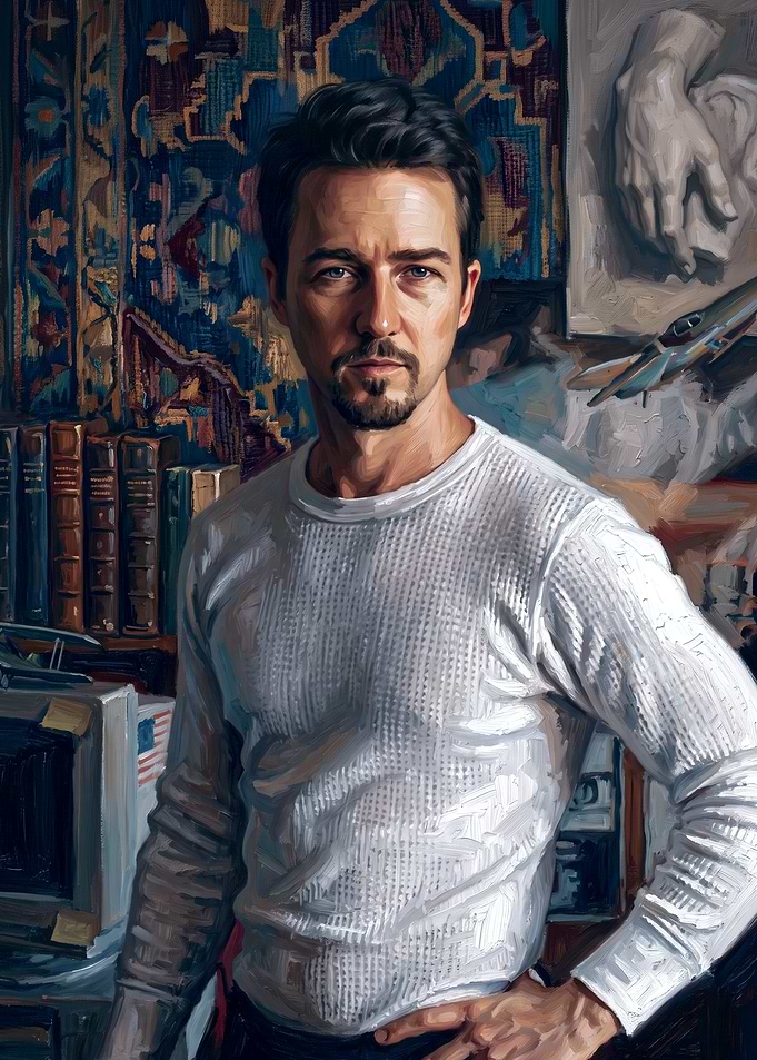 Portrait of Edward Norton