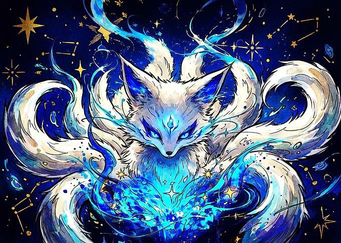 Celestial Nine-Tailed Fox Spirit