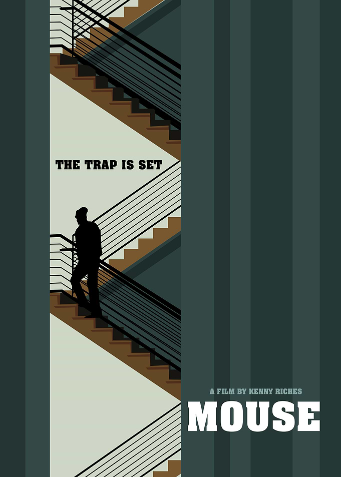 Mouse Movie Poster Minimalist Art