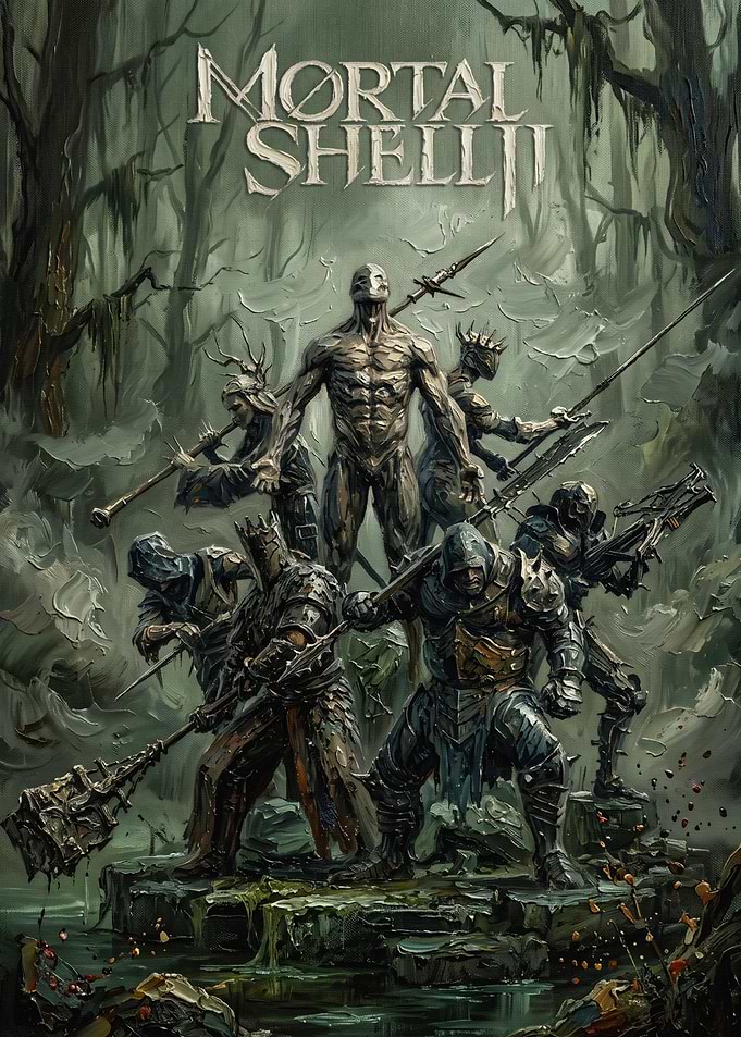 Mortal Shell II Dark Fantasy Poster