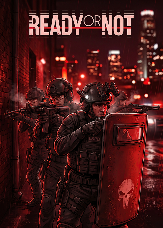 Ready or Not SWAT Team Poster