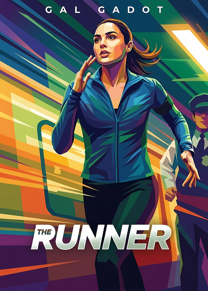 Gal Gadot The Runner Poster