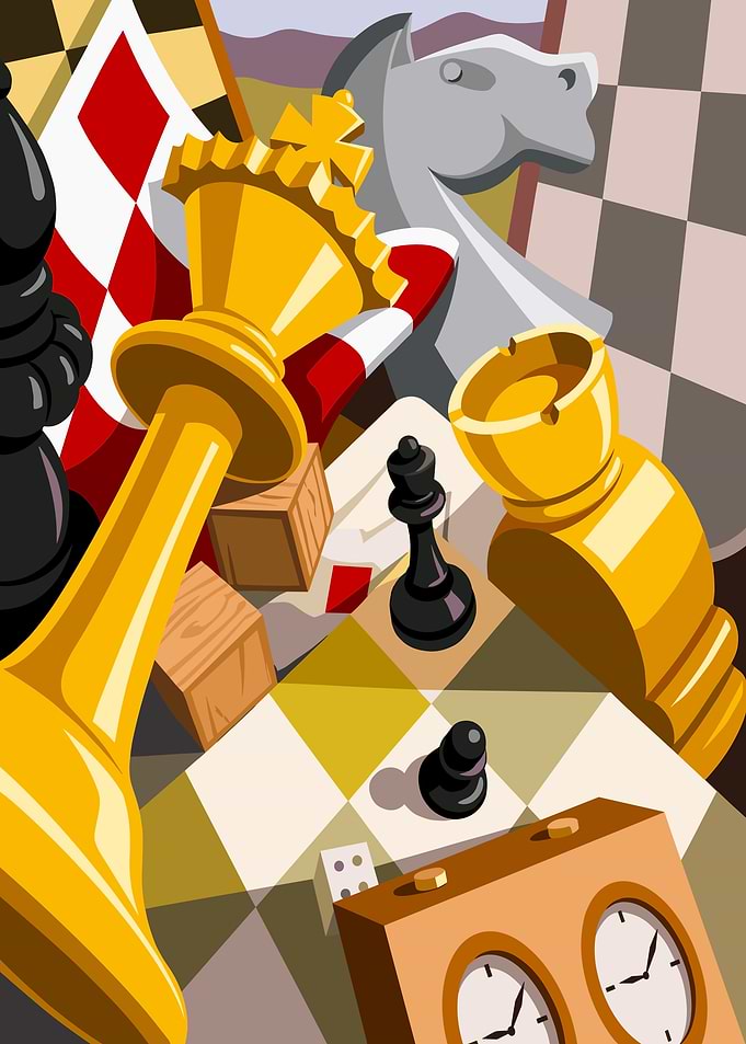 Abstract Chess Game