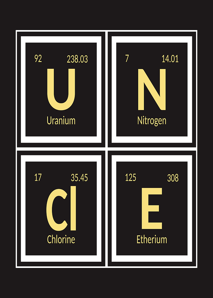 Periodic Table Elements Design - UNCLE