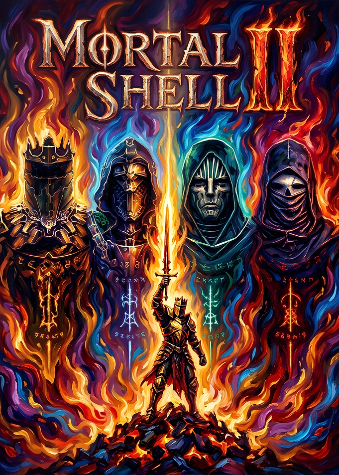 Mortal Shell 2 Fantasy Game Poster