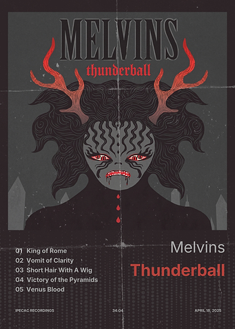 Melvins Thunderball Album Cover Art