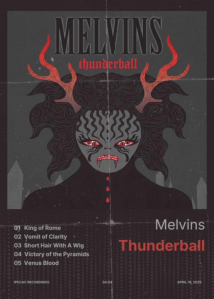 Melvins Thunderball Album Cover Art
