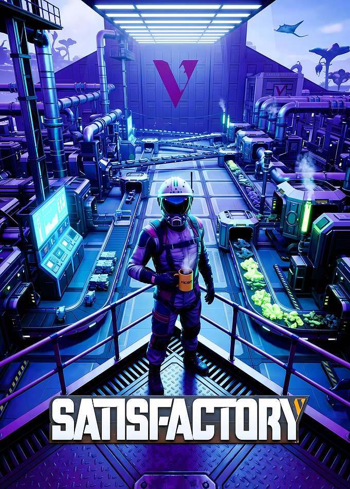 Satisfactory Game Art
