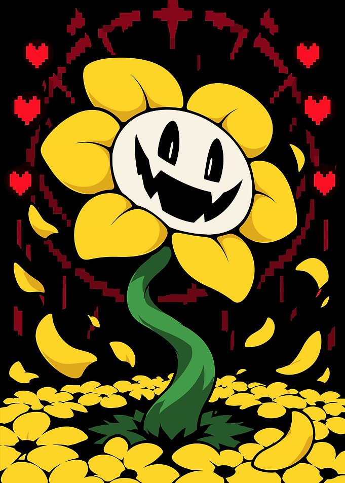 Flowey the Flower from Undertale