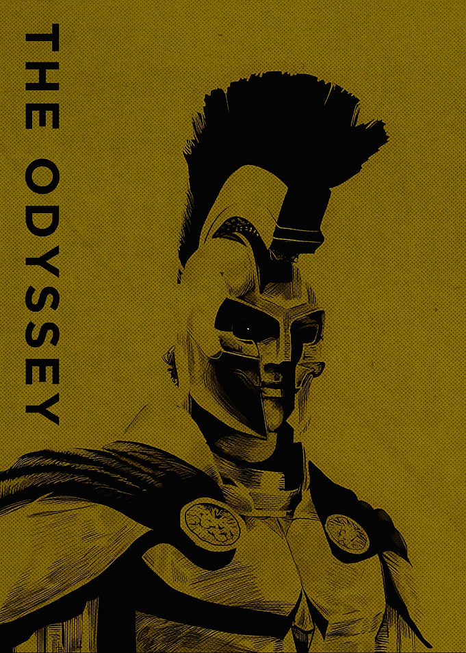 The Odyssey Spartan Warrior Poster