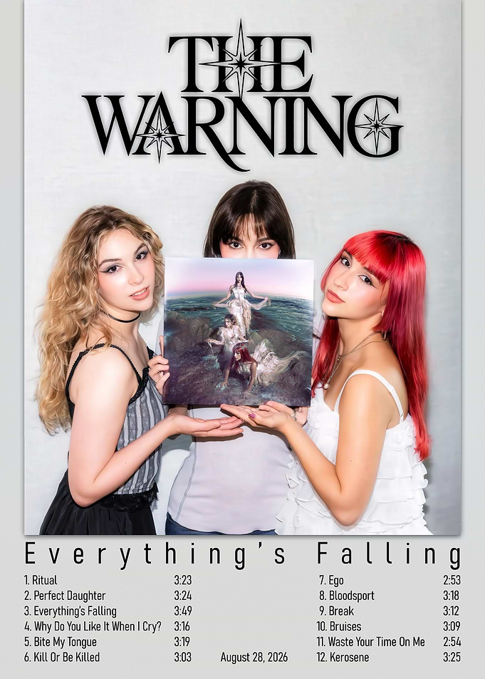 The Warning Everything's Falling Album Poster