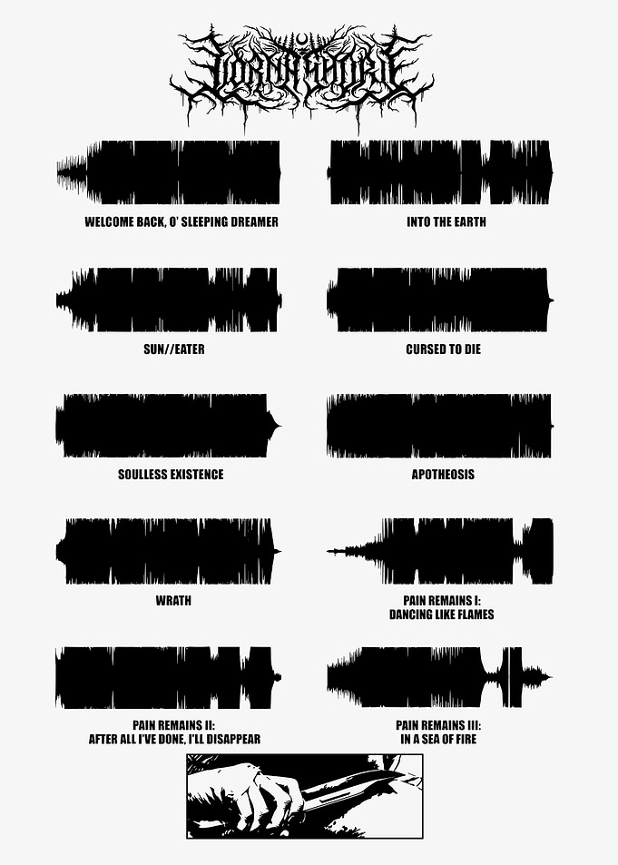 Lorna Shore Pain Remains Tracklist Poster