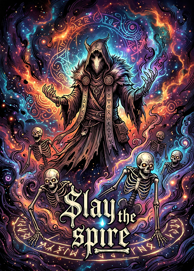 Slay the Spire Necromancer Poster