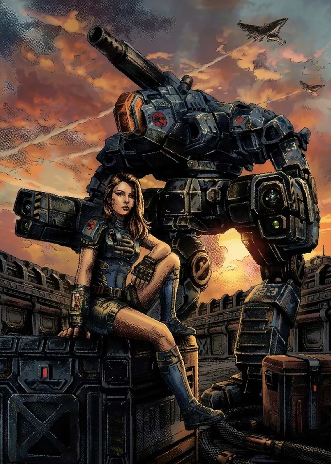 MechWarrior Pilot and BattleMech