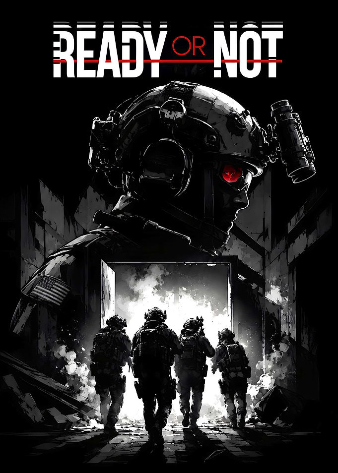 Ready or Not Tactical Game Poster