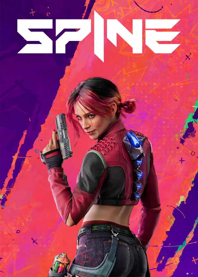 Spine Video Game Key Art