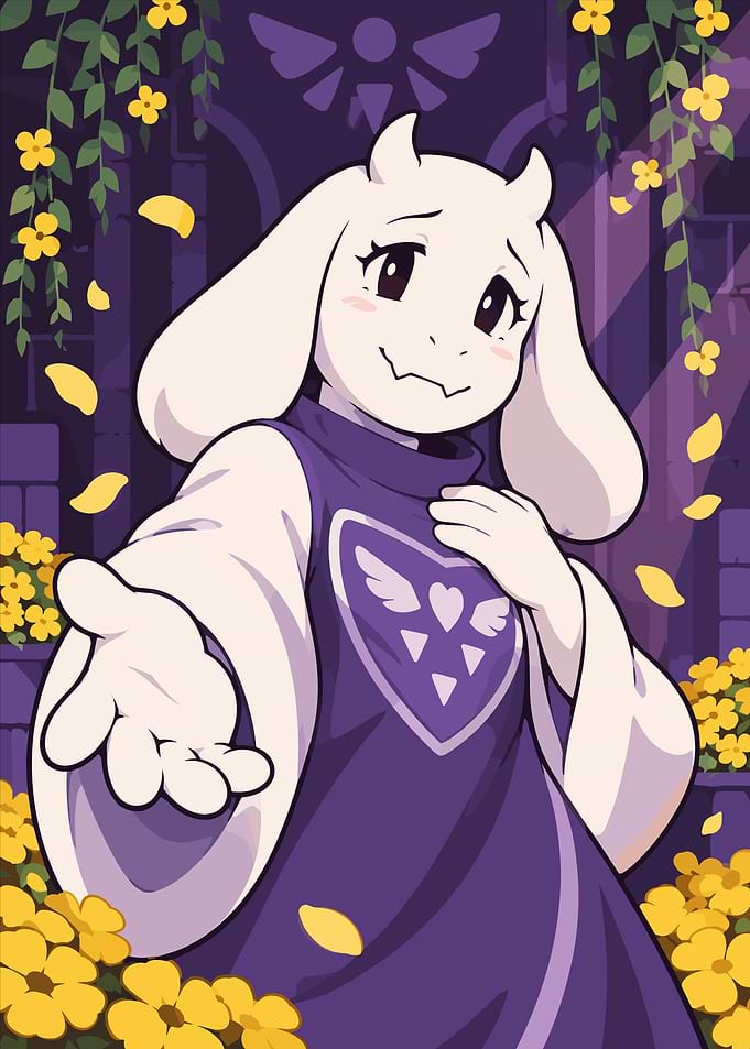 Toriel Offering a Hand