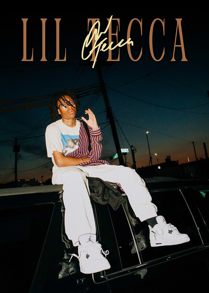 Lil Tecca Portrait Poster