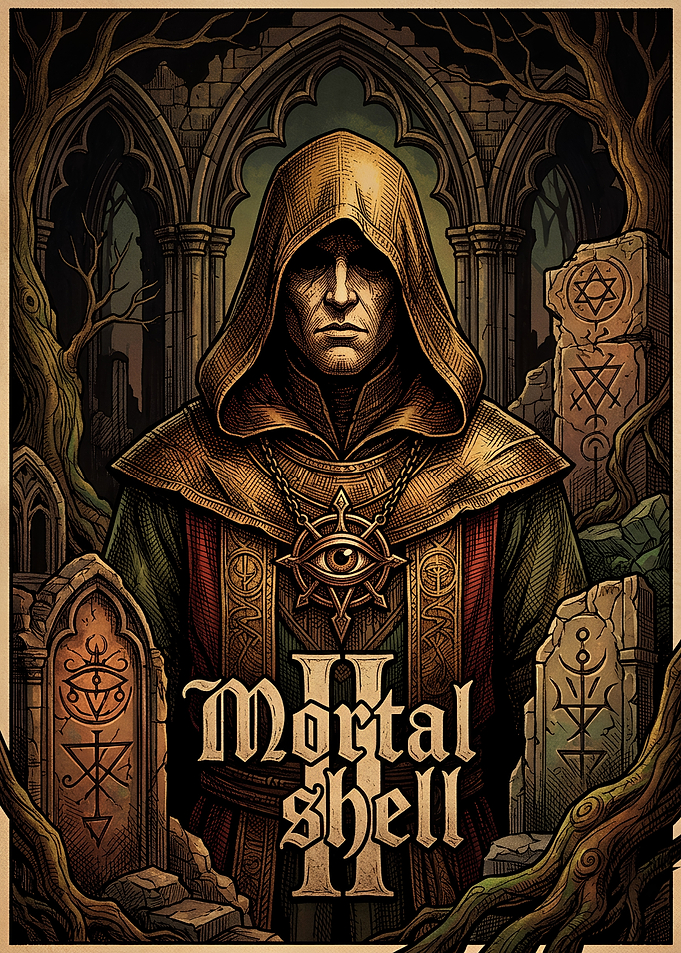 Mortal Shell 2 Dark Fantasy Poster