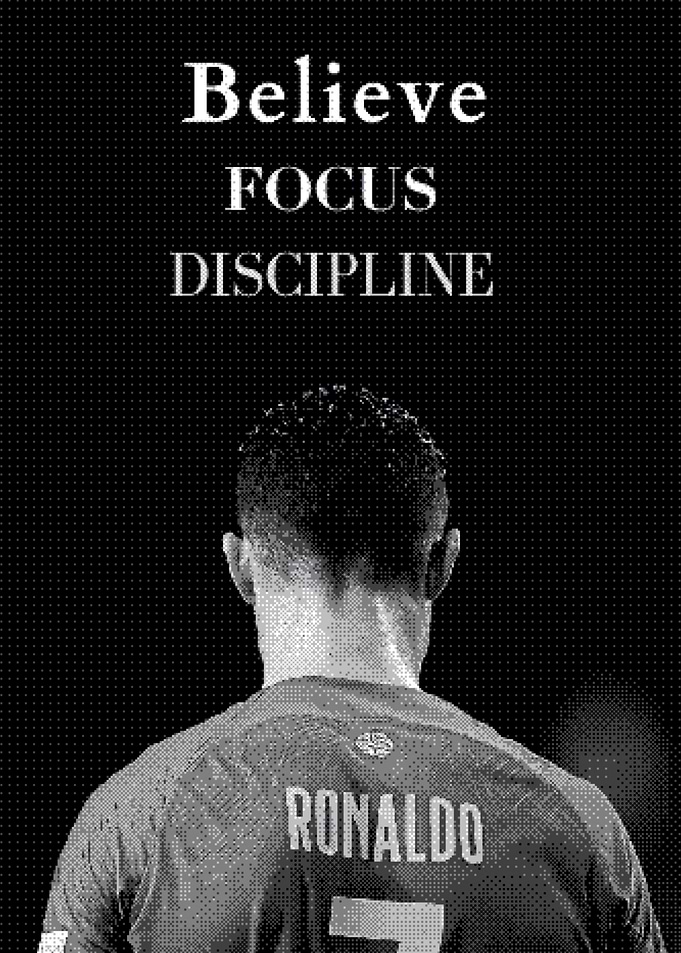 Cristiano Ronaldo Motivational Poster