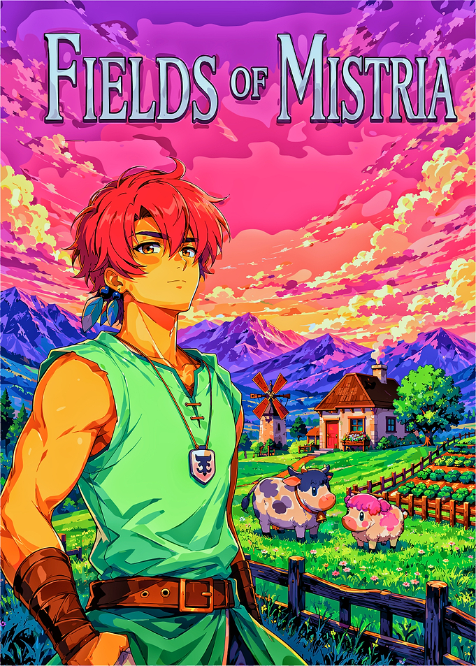 Fields of Mistria Game Poster