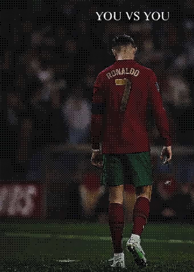 Cristiano Ronaldo You Vs You Poster