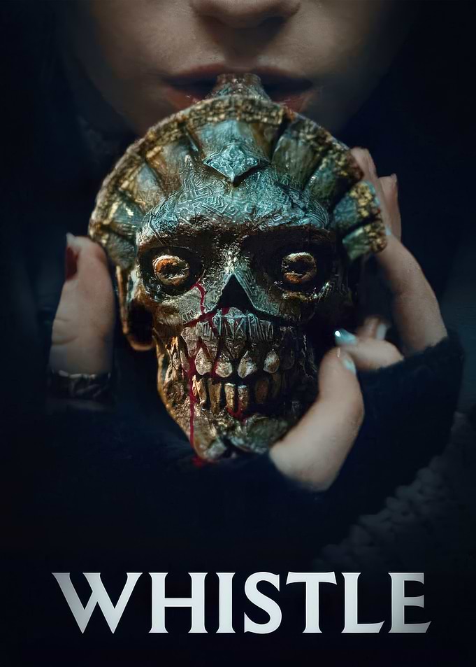 Whistle Movie Poster with Skull