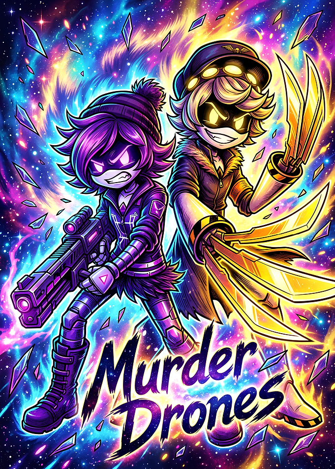 Murder Drones Uzi and N Poster