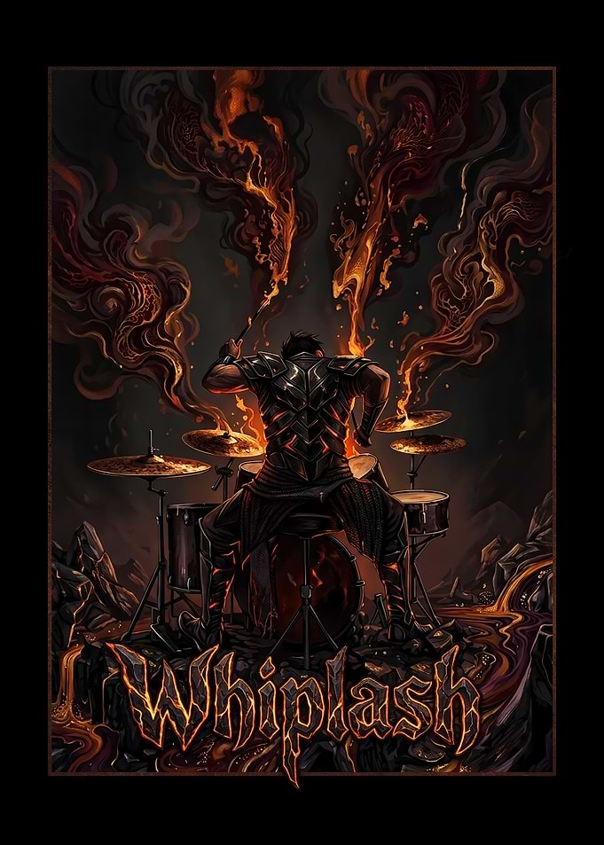 Whiplash Drummer Fantasy Art