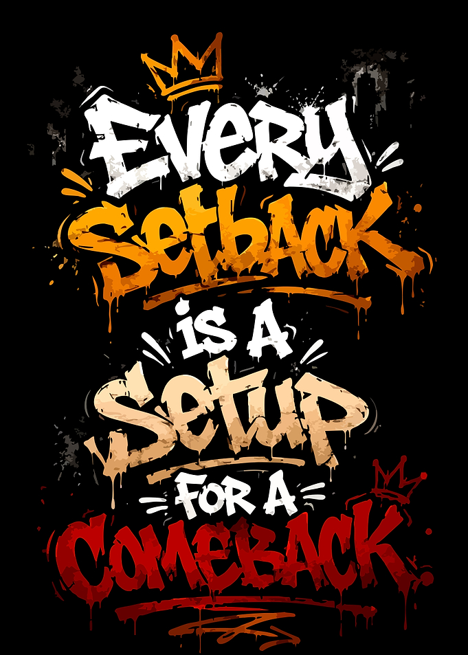 Graffiti Style Inspirational Quote Poster