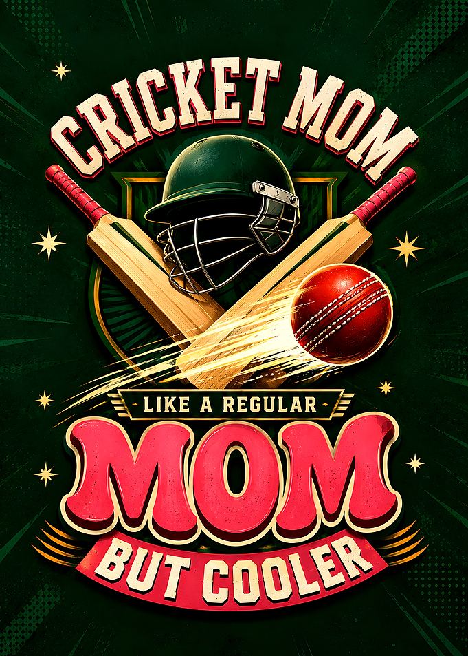 Cricket Mom Like A Regular Mom