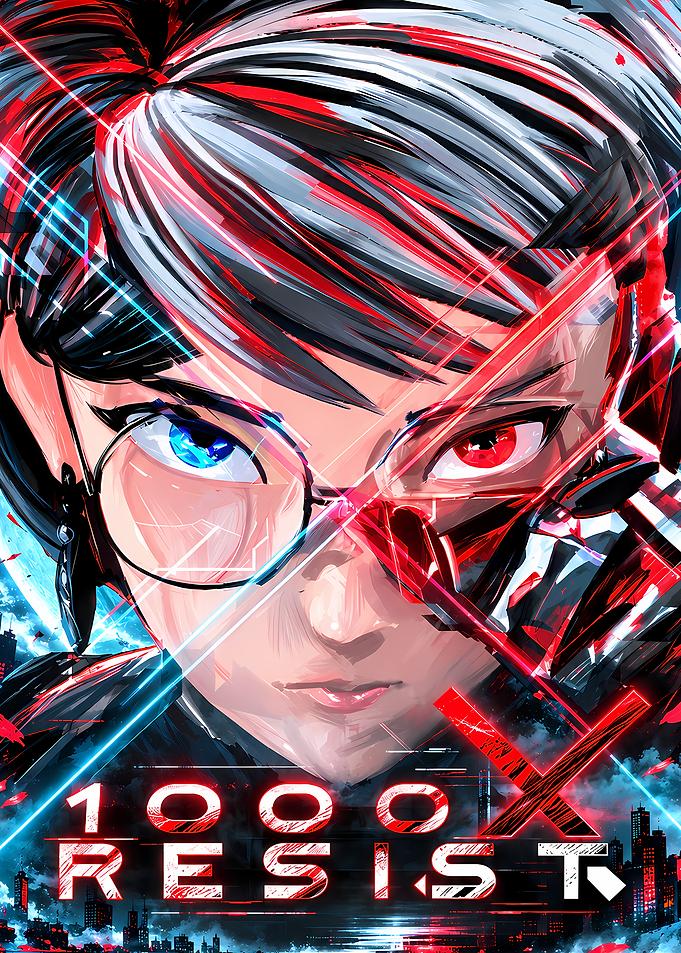1000xRESIST Game Key Art