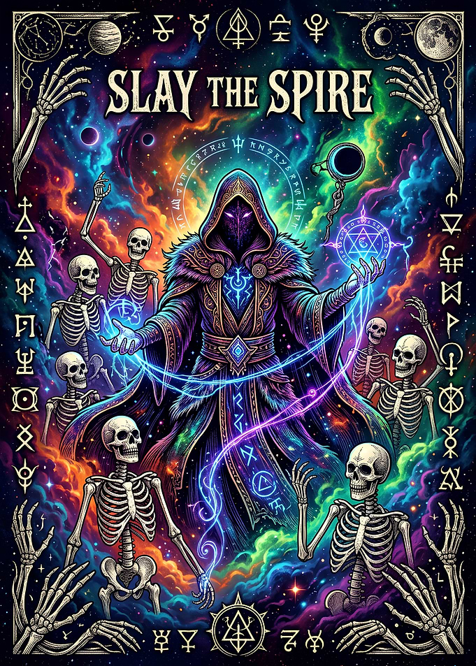 Slay the Spire Necromancer Poster