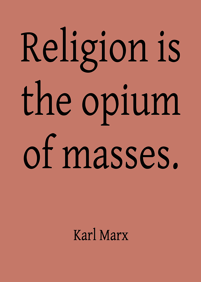 Karl Marx Quote Text Art