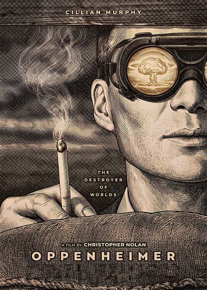 Oppenheimer Movie Poster Art