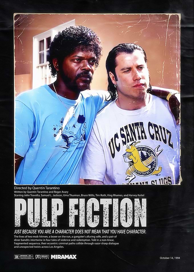 Pulp Fiction Movie Poster