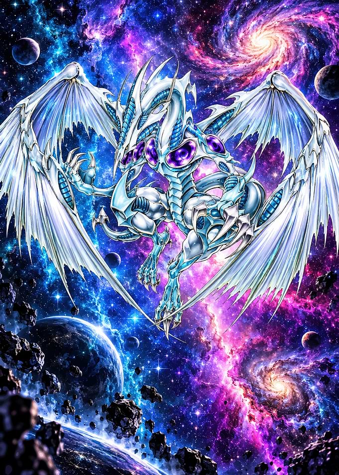 Stardust Dragon in Deep Space