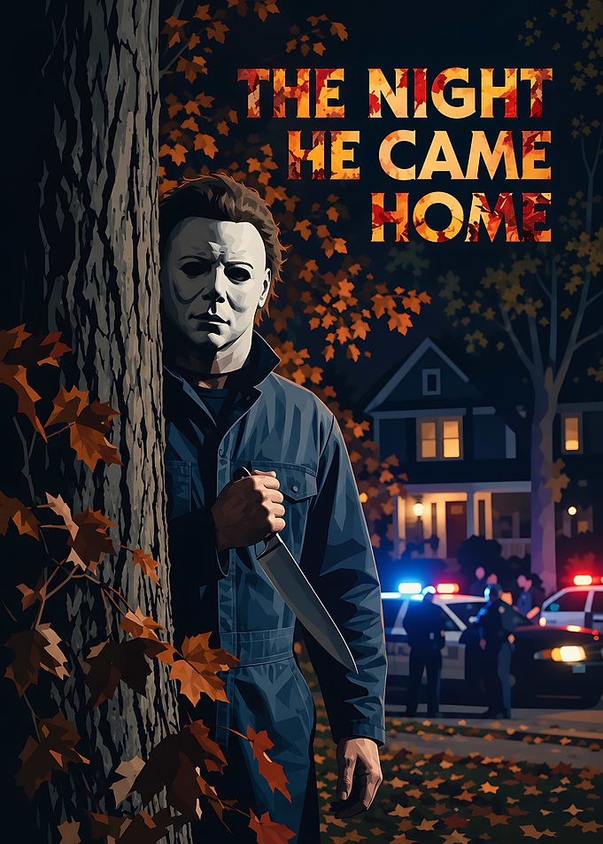 Michael Myers Halloween Movie Poster