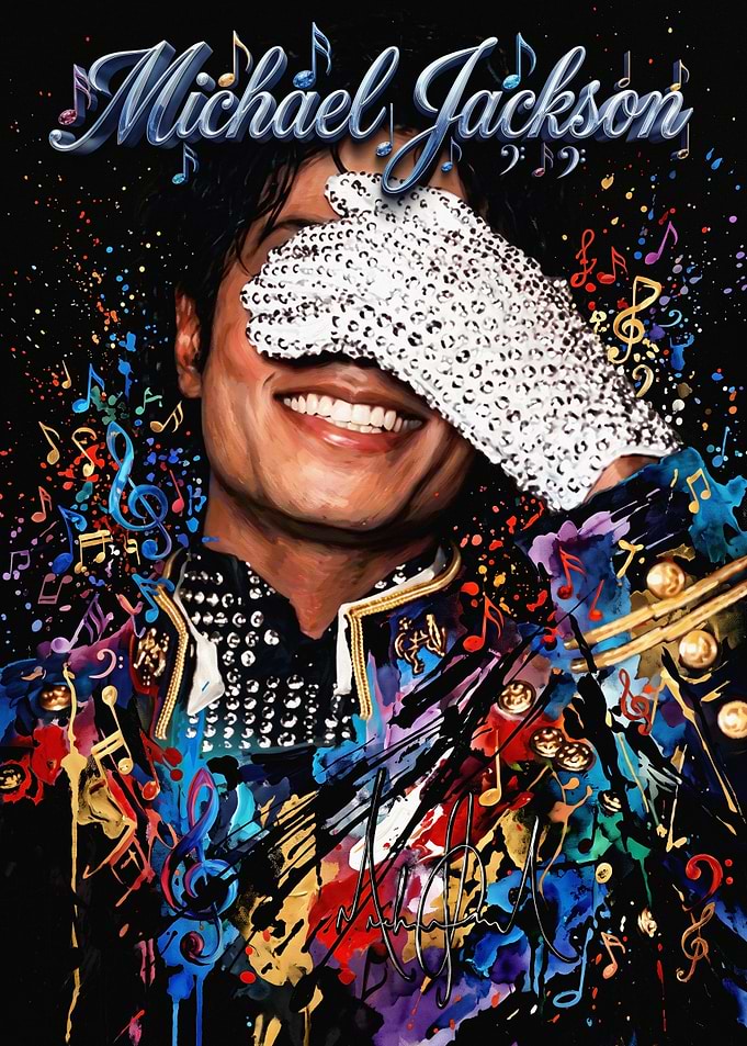 Michael Jackson Musical Pop Art