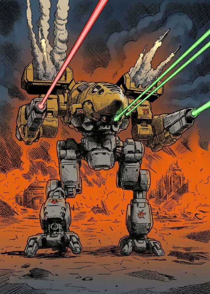 BattleTech Mad Cat Mech Combat