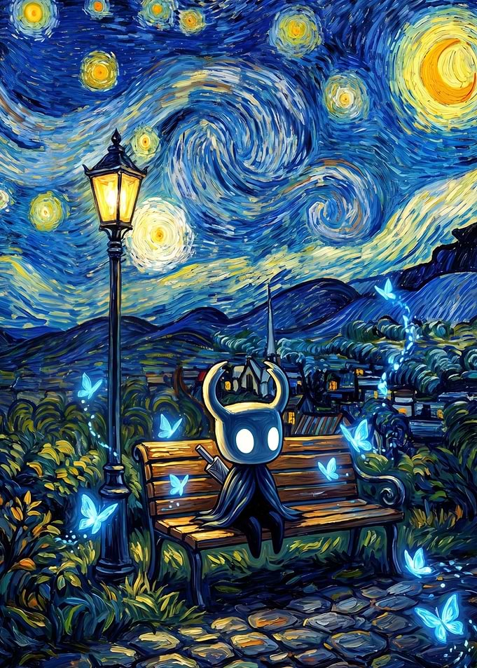 Hollow Knight Starry Night